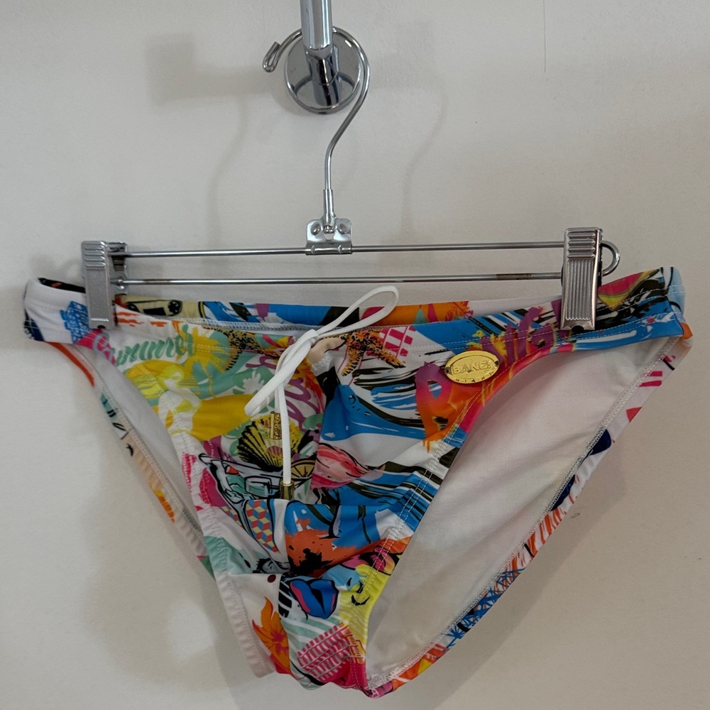 New never used Bang Miami Ocean Colorful Bikini M/L